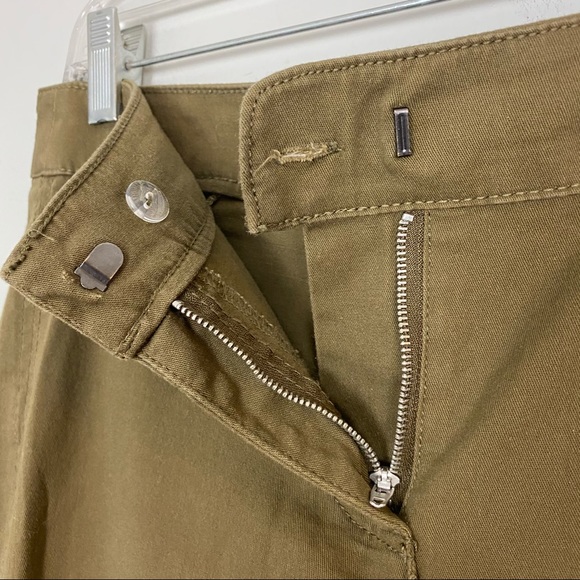 Ana Jakobs Crop Raw Hem Flare Pants Size 4 - Picture 6 of 8